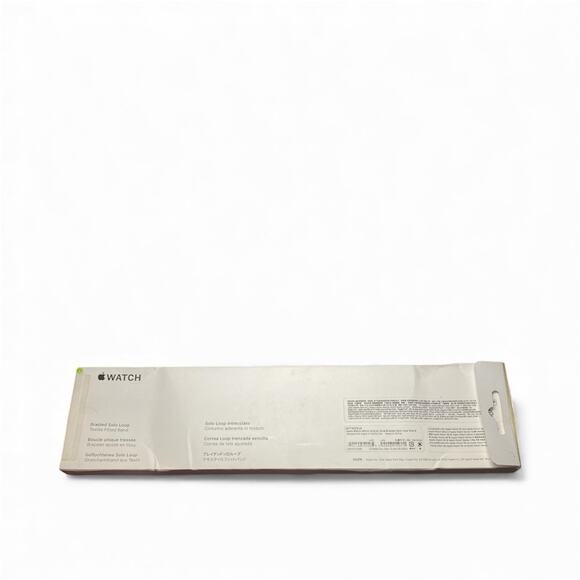 Apple Watch Braided Solo Loop Band 40mm Atlantic Blue Size 9 MY742FE/A NIB - Picture 6 of 7